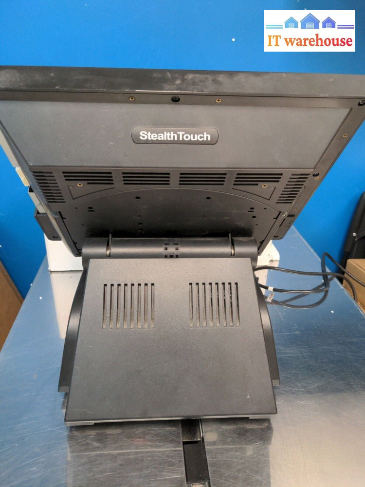 - Stealthtouch M5 15" Touchscreen POS All-in-One W/Printer (N270 CPU/2G RAM)