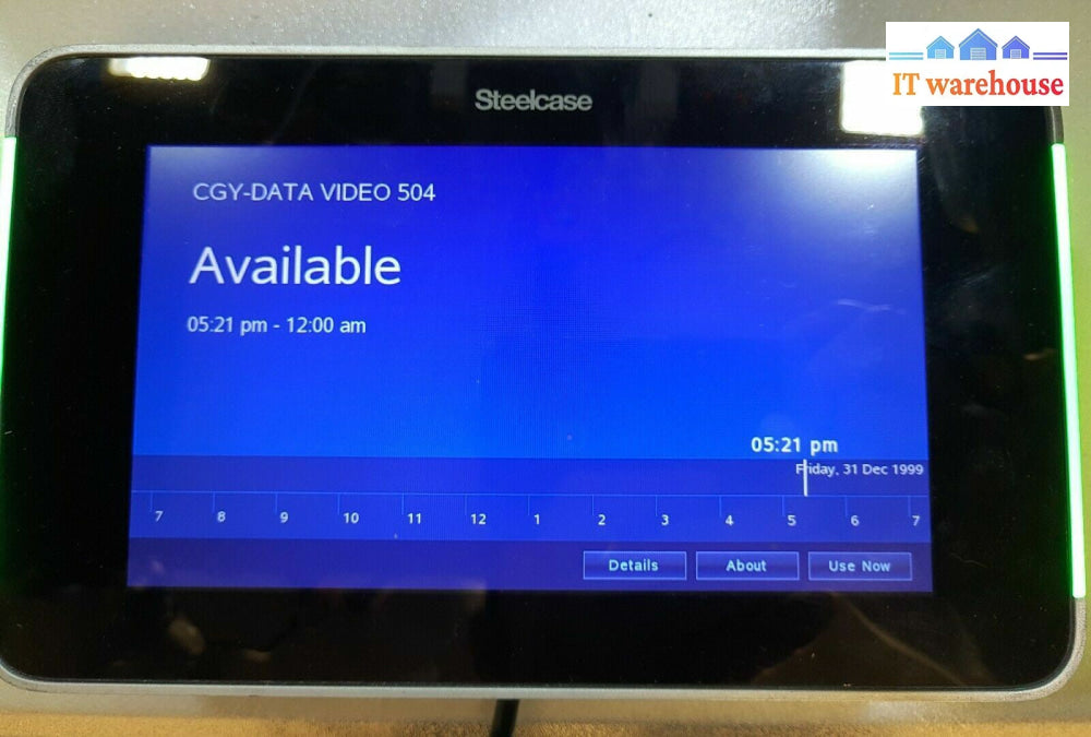 - Steelcase Roomwizard Ii Rw20 Room Scheduling System (For Parts)