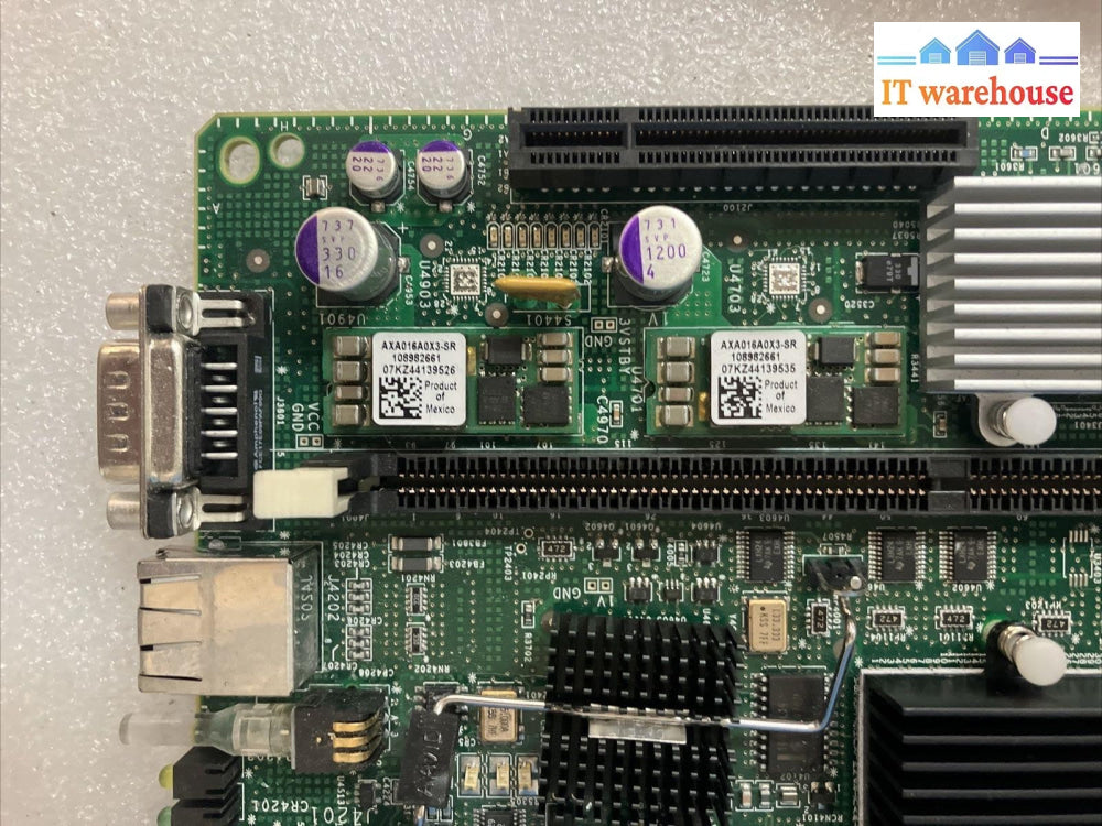SUN 501-7502-02 Sunfire Motherboard With CPU & (16x 2GB) RAM & 501-7764-03 Card