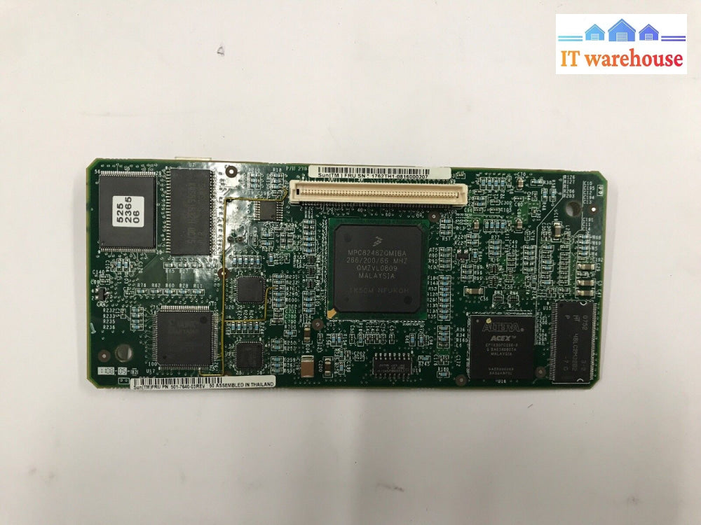 Sun 501-7640-01 Graphic & Service Processor Card(277X46M2-B30-5C (P2A1-12C) @@@