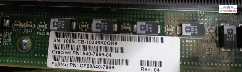 - Sun 540-7765 540-7969 Enterprise T5220 System Board 1378Gd1