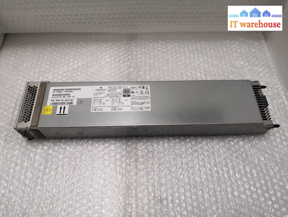 + Sun/Oracle 300-2159 Emerson Aa25420L 1030/2060W Ps Power Supply 1030/2060W