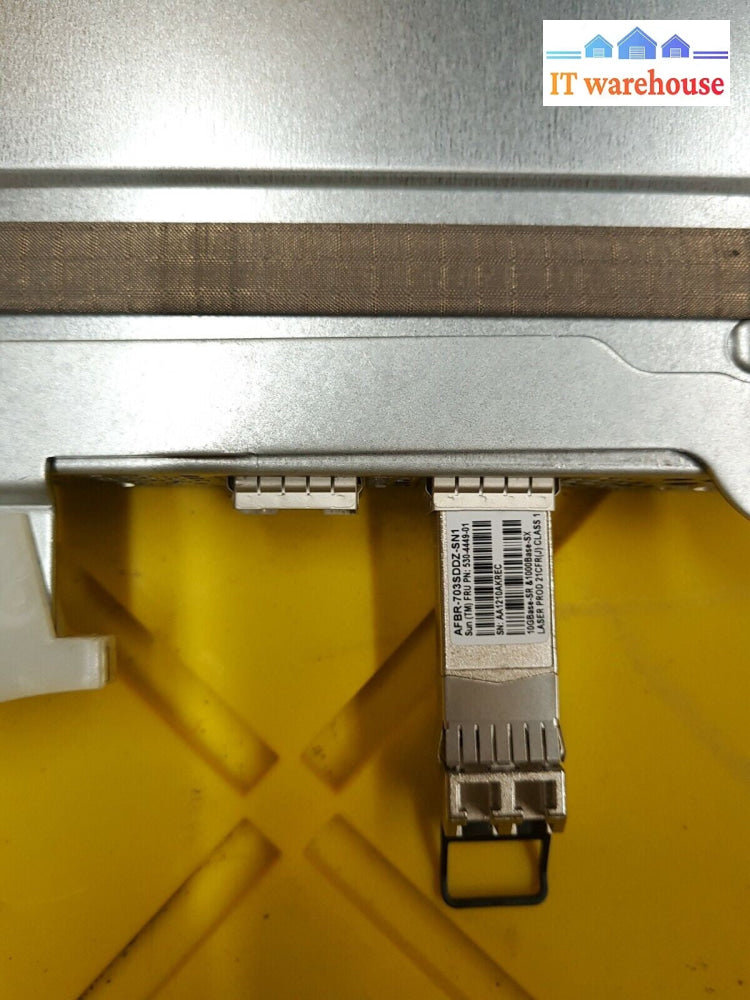- SUN ORACLE 375-3616-02 5946040 E66424 E54022-008 PCIe Dual 10-GbE SFP+ Module