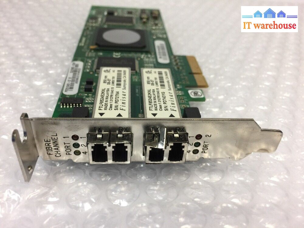 - Sun Qlogic 375-3356-02 Rev 51 Pci-E Dual Port Fc Host Adapter