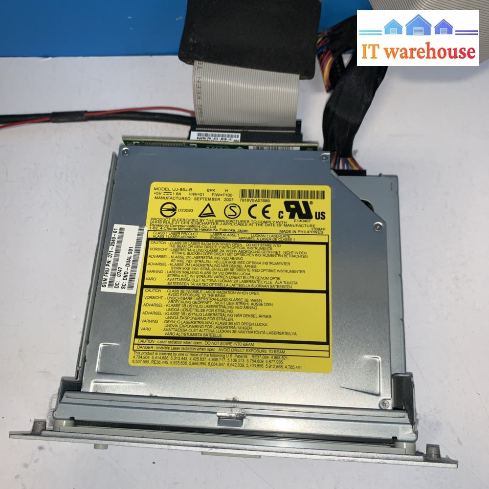 Sun ultra 25 Tower Power Switch And Optical Drive