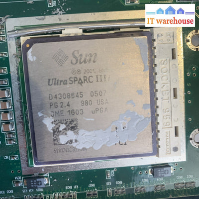 SUN Ultra SPARC IIIi D4308645 PG 2.4 980 SME 1603 UPGA  Processor CPU