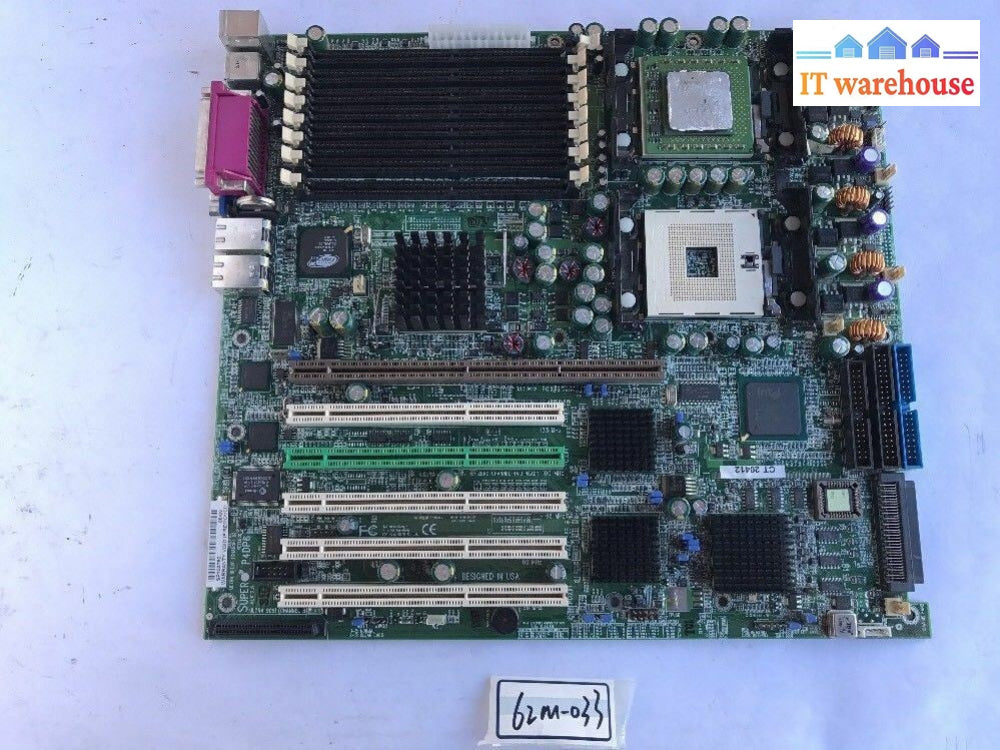 - Super Micro Computer P4DP6, Socket 603, Dual CPU @@@
