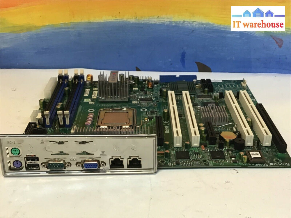 SUPER PDSME+ REV: 1.01 Server Motherboard W/ Intel C2D + I/O Shield