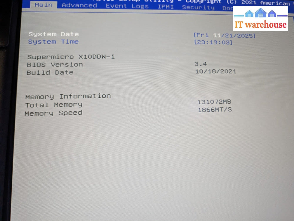 Supermicro 113-6 X10DDW-i Server Dual Xeon E5-2620 V3/128GB RAM/8x Caddy -