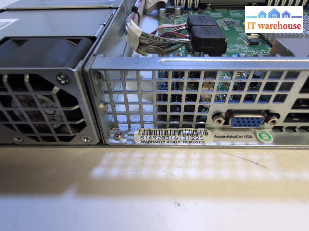 Supermicro 113-6 X10DDW-i Server Dual Xeon E5-2620 V3/128GB RAM/8x Caddy -