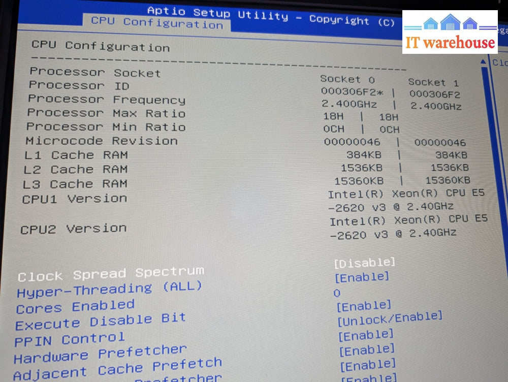 Supermicro 113-6 X10DDW-i Server Dual Xeon E5-2620 V3/128GB RAM/8x Caddy -