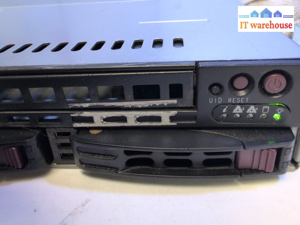 Supermicro 113-6 X10DDW-i Server Dual Xeon E5-2620 V3/128GB RAM/8x Caddy -