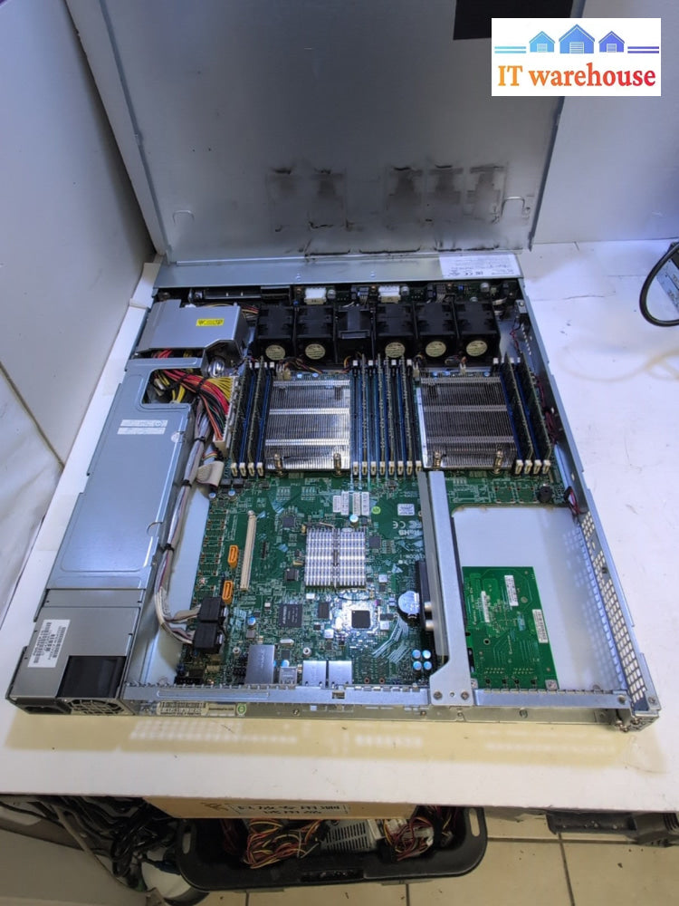 Supermicro 113-6 X10DDW-i Server Dual Xeon E5-2620 V3/128GB RAM/8x Caddy -
