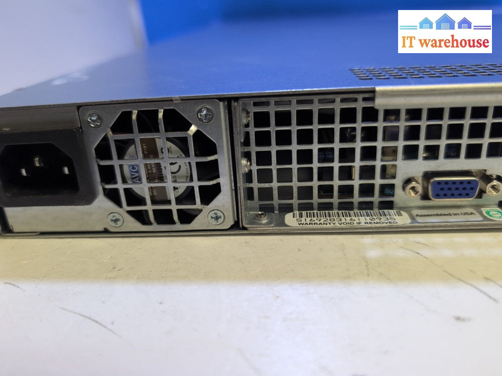 Supermicro 113-6 X10DDW-i Server Dual Xeon E5-2640 V3/128GB RAM/8x Caddy/Rails -