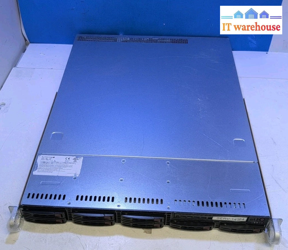 Supermicro 113-6 X10DDW-i Server Dual Xeon E5-2640 V3/64GB RAM/8x Caddy -