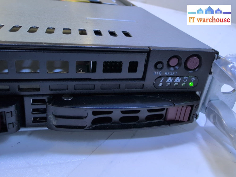 Supermicro 113-6 X10DDW-i Server Dual Xeon E5-2640 V3/64GB RAM/8x Caddy -