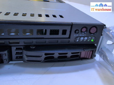 Supermicro 113-6 X10DDW-i Server Dual Xeon E5-2640 V3/64GB RAM/8x Caddy -