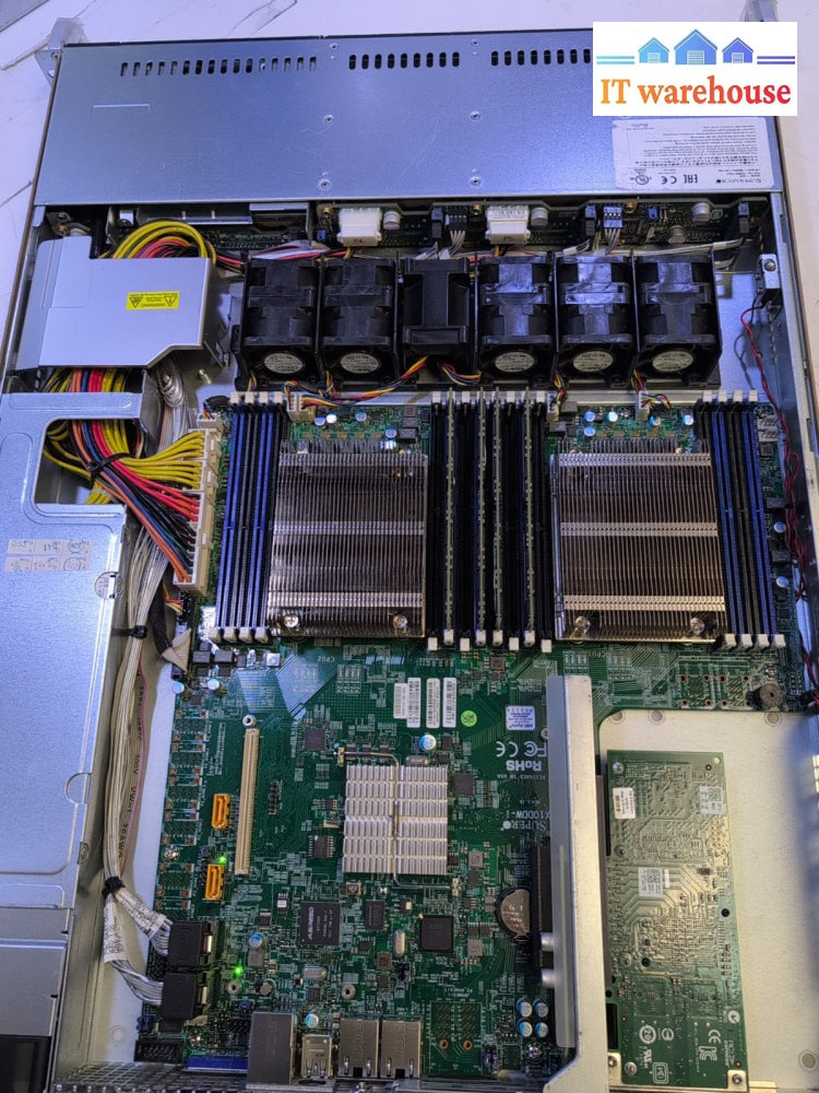 Supermicro 113-6 X10DDW-i Server Dual Xeon E5-2640 V3/64GB RAM/8x Caddy -