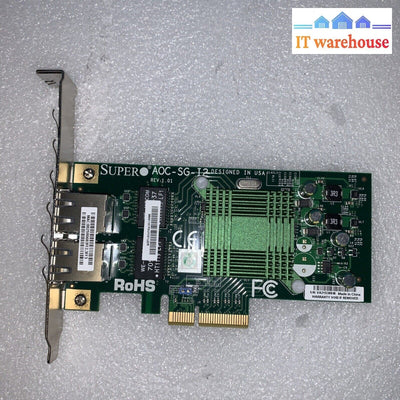 Supermicro AOC-SG-I2 E157872 94V-0 Dual Network Adapter Card