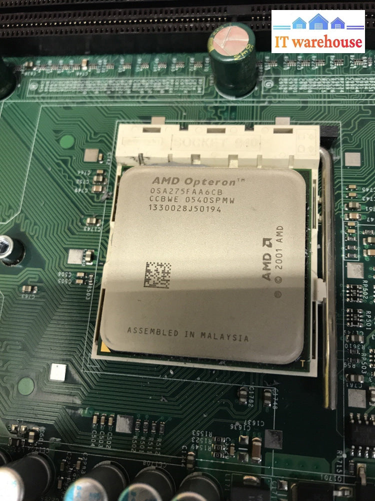 Supermicro H8DAR-I Dual AMD Opteron CPU Server Board (2x CPU, 1x heatsink)