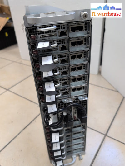 SuperMicro MicroCloud 5038ML-H12TRF 939 Server 12x Nodes/E3-1241 V3 /192GB -