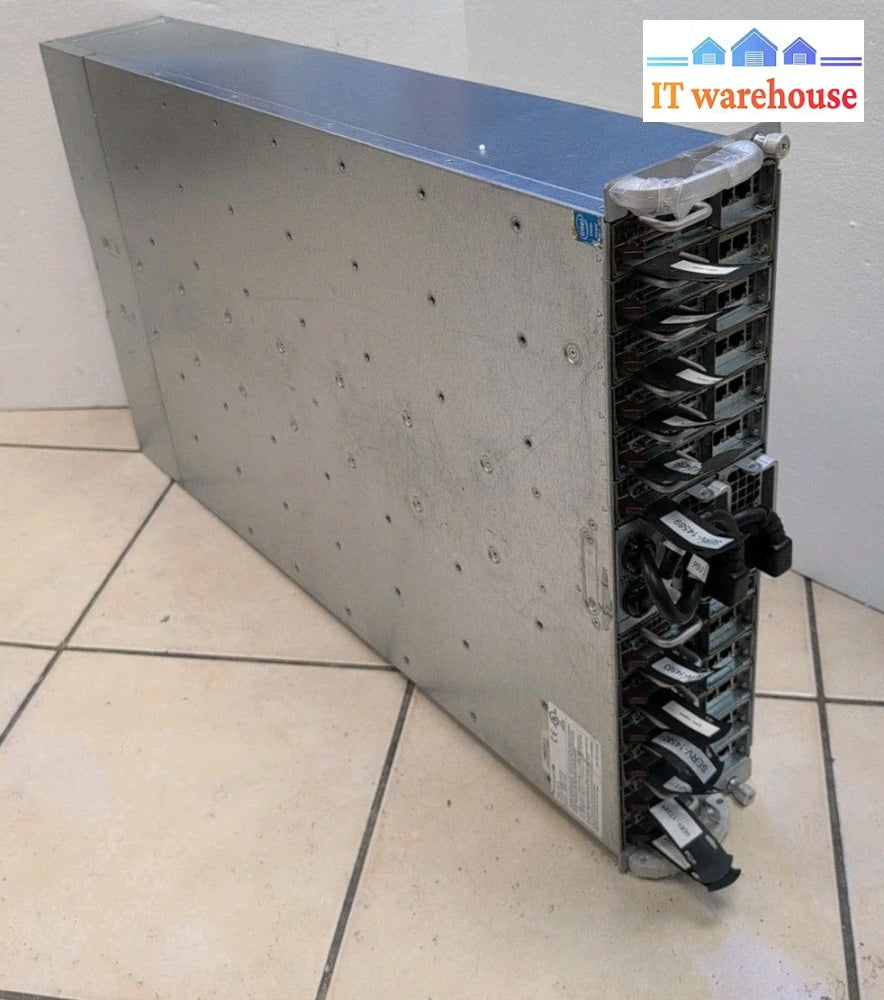 SuperMicro MicroCloud 5038ML-H12TRF 939 Server 12x Nodes/E3-1241 V3 /296GB -