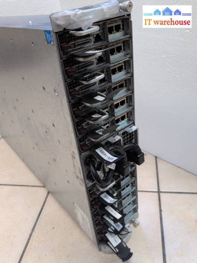 SuperMicro MicroCloud 5038ML-H12TRF 939 Server 12x Nodes/E3-1241 V3 /296GB -