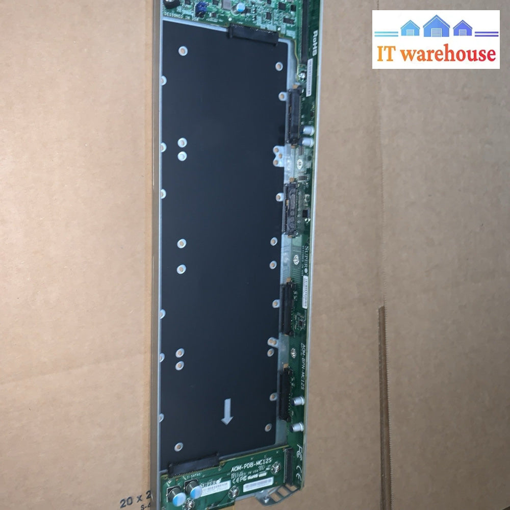 Supermicro MicroCloud SYS-5039MS-H12TRF 12-Node (24x 16GB DDR4, 12x E3-1240V6)