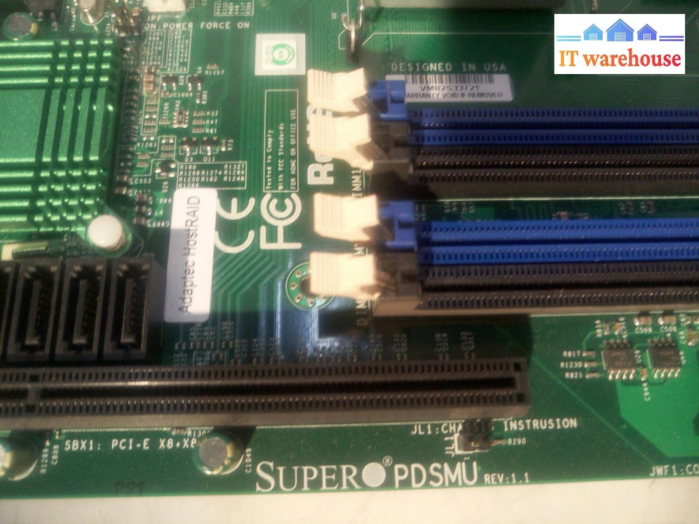 - Supermicro PDSMU 1U SuperServer SATA LGA775 Motherboard @@@