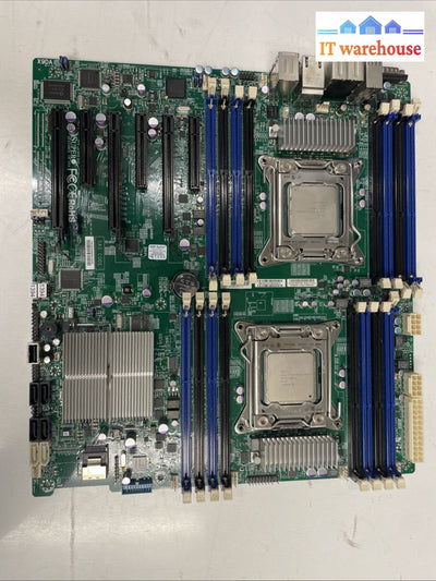 Supermicro  server X9DAI  motherboard w dual xEON E5-2690V2  CPU