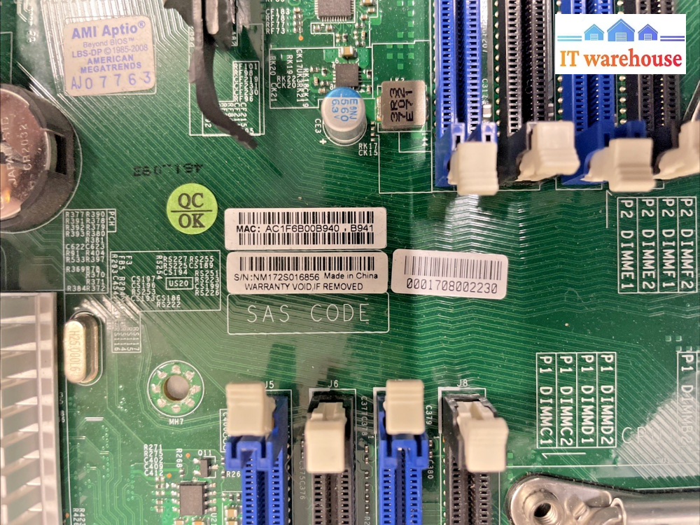 SUPERMICRO X10DAi Dual LGA 2011 Motherboard + 2x E5-2697WV4 CPU w I/O plate +