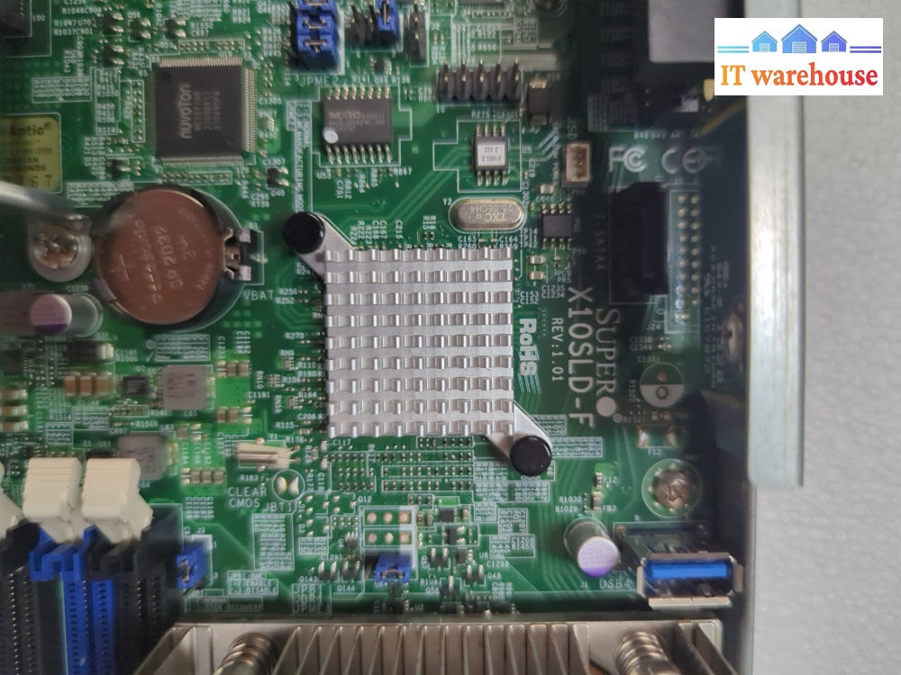 Supermicro X10SLD-F Blade Server WITH E3-1270V3 3.5GHz CPU -