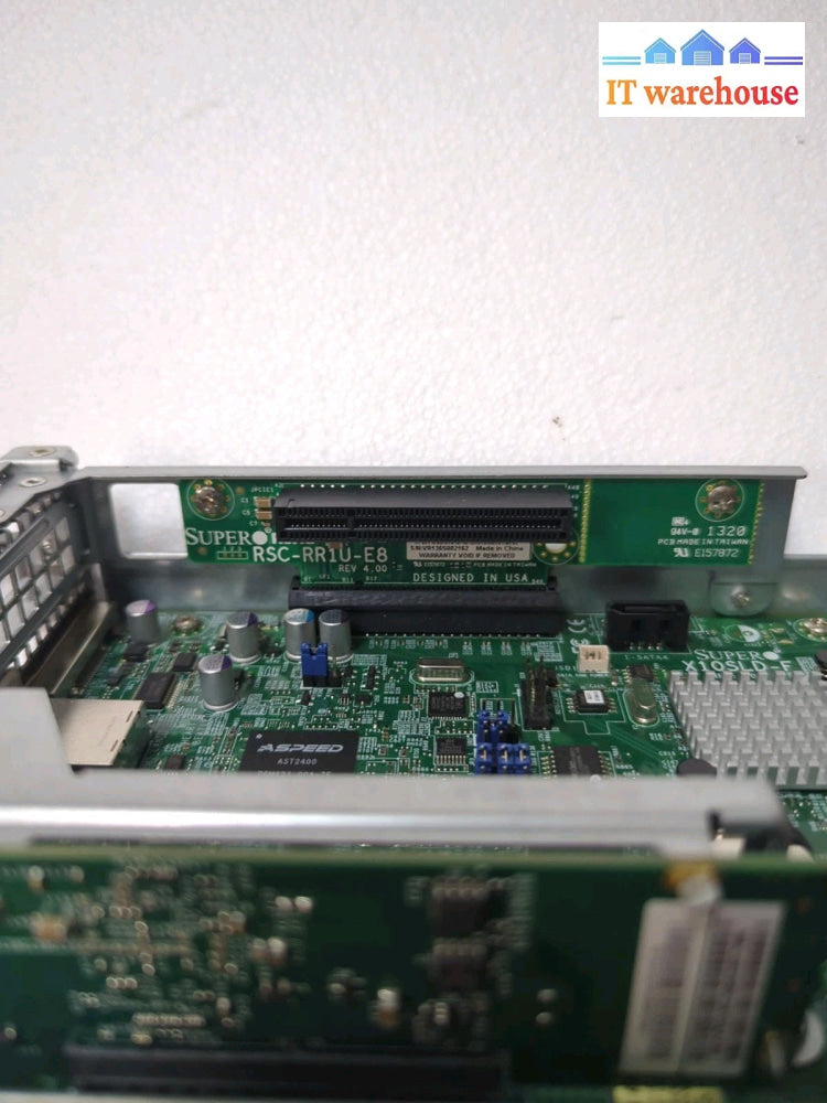 Supermicro X10SLD-F Blade Server WITH E3-1270V3 3.5GHz CPU -