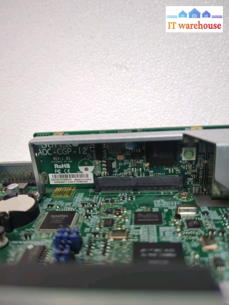 Supermicro X10SLD-F Blade Server WITH E3-1270V3 3.5GHz CPU -