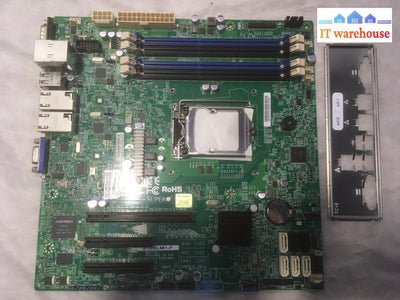 + SuperMicro X10SLM+-F Motherboard - LGA1150 C224 DDR3 PCIE3.0 SATA3 uATX