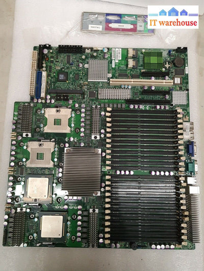 - Supermicro X7QC3 Intel 7300 Xeon Socket-604 SAS/SATA2  Motherboard W /2x CPU