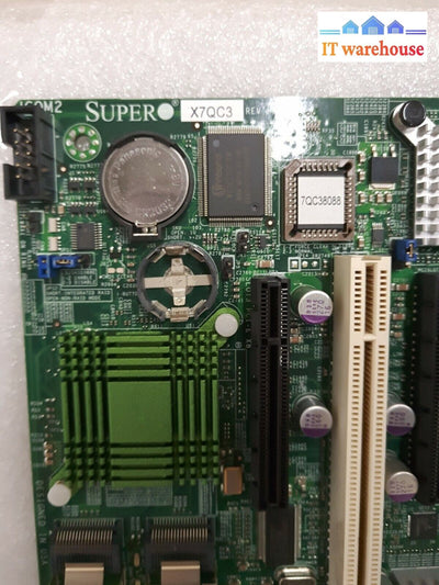 - Supermicro X7QC3 Intel 7300 Xeon Socket-604 SAS/SATA2  Motherboard W /2x CPU
