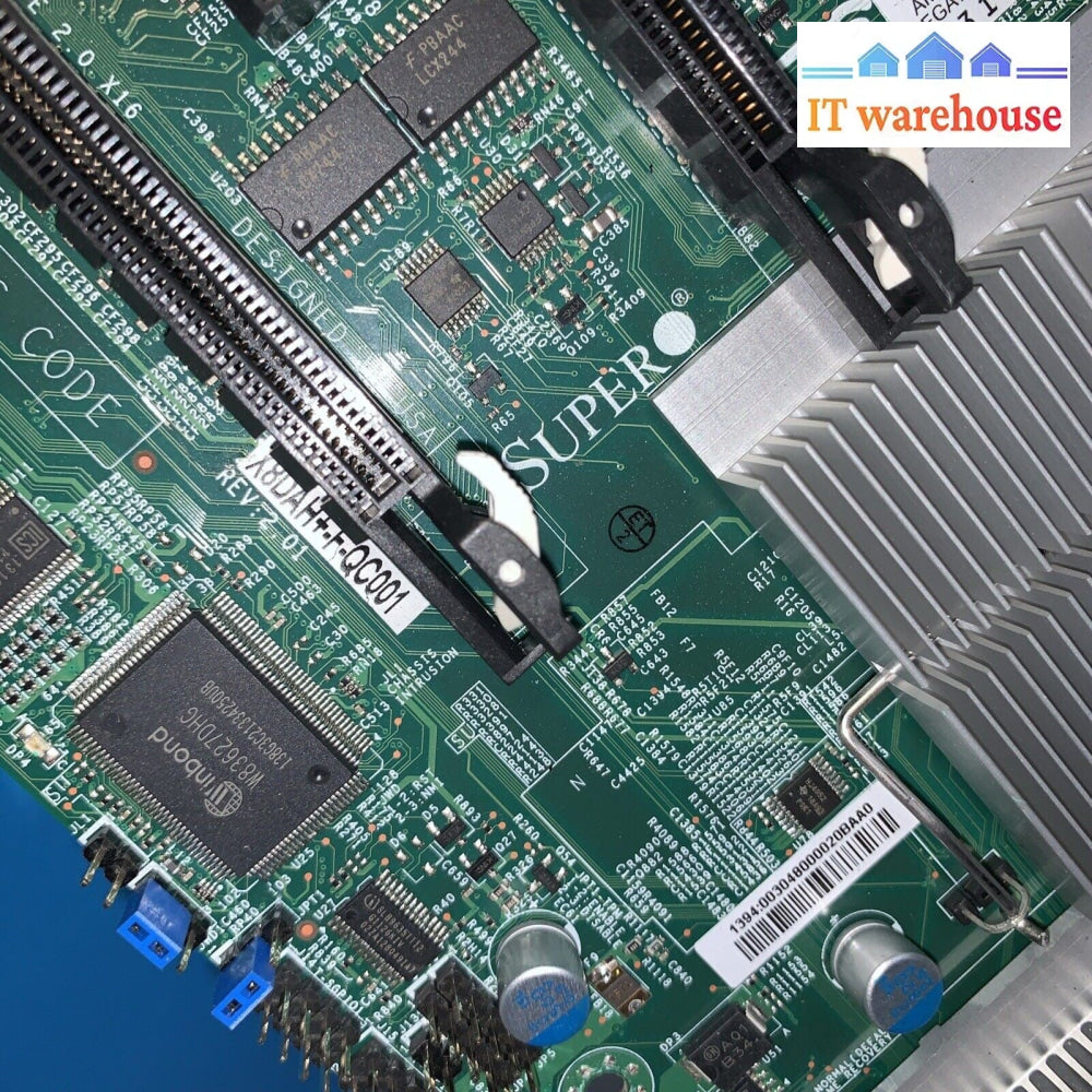 Supermicro X8DAH+- F-QC001 dual 1366 server workstation motherboard