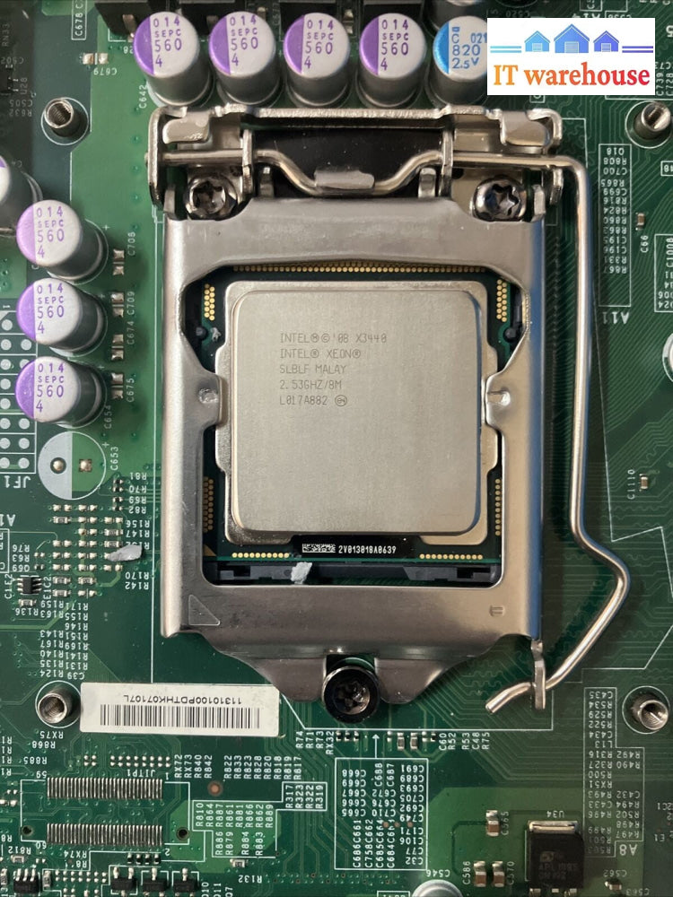 SuperMicro X8SIU-F LGA1156 DDR3 UDIMM/RDIMM Motherboard With Xeon X3440 CPU ~
