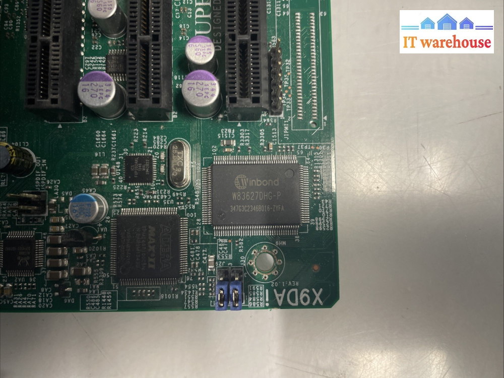 Supermicro  X9DAI  motherboard w xEON E5-2670 SR0KX and IO Plate +