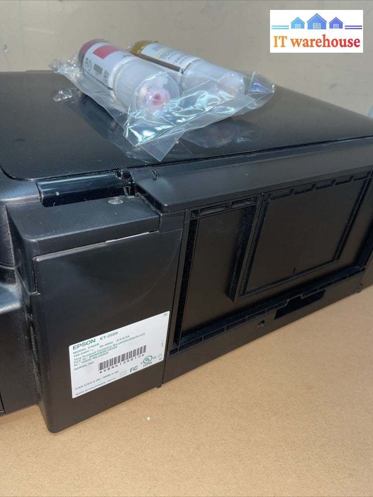 Supertank~ Epson EcoTank ET-2550 Wireless Color All-in-One Printer Scanner + ink