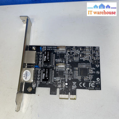 Syba Gigabit Dual-Port Network Card PCIE 10/100/1000Mbit SY-PEX24028