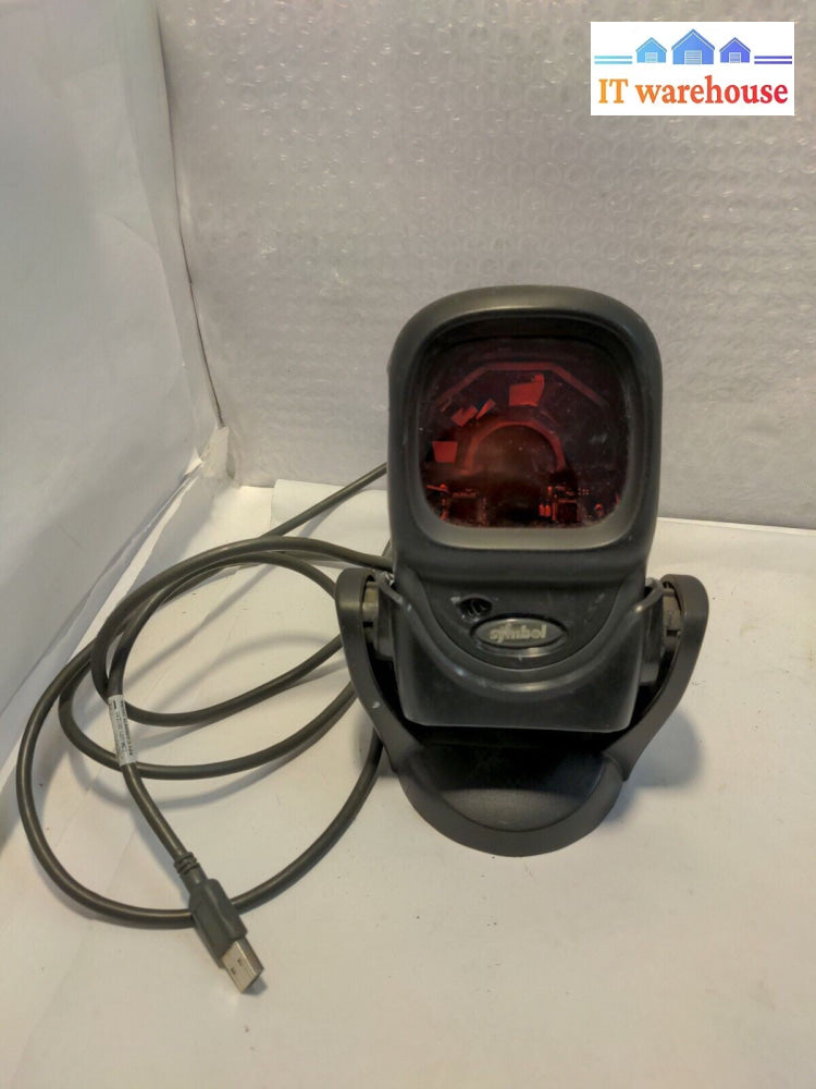 - Symbol LS9208 (LS9208-10007NSWW) Bar Code  USB Scanner W/Cable&Stand Tested