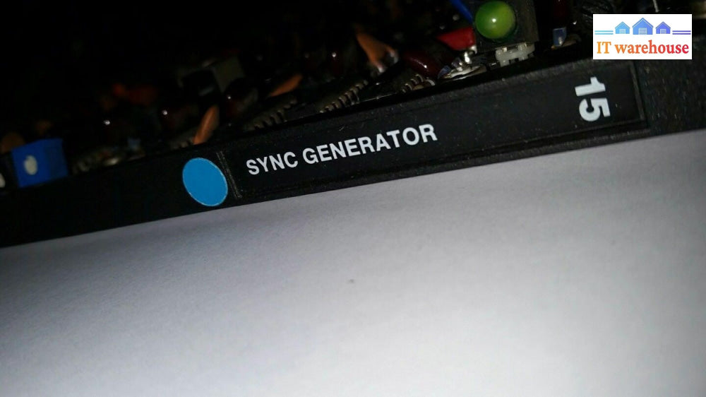 - SYNC GENERATOR NTSC BOARD ASSY 1405186-09 SCH 1405188