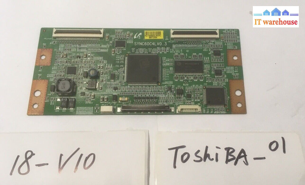 + Sync60C4Lvo.3 Toshiba 40Rv525R T-Con Board Lmu4142T1