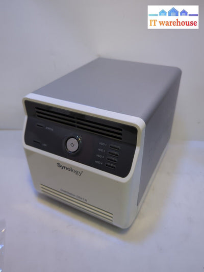 Synology Ds413J 4X Bay Sata Disk Station Nas Server (No Power Adapter) -