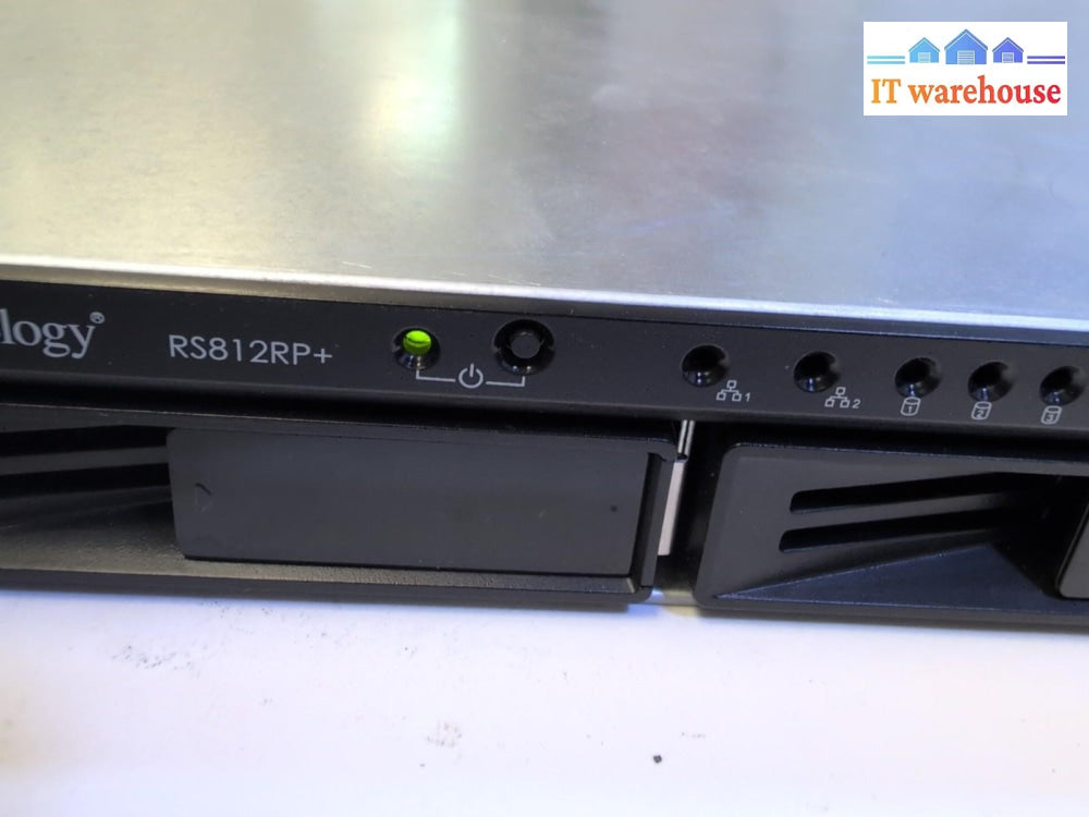 Synology RS812RP+ NAS With 4x HDD Caddy / 2x PSU (NO HDD) -