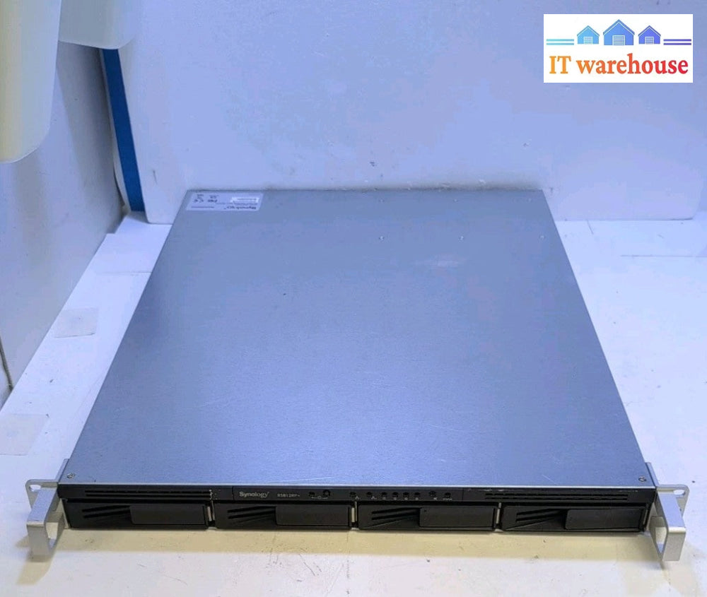 Synology RS812RP+ NAS With 4x HDD Caddy / 2x PSU (NO HDD) -