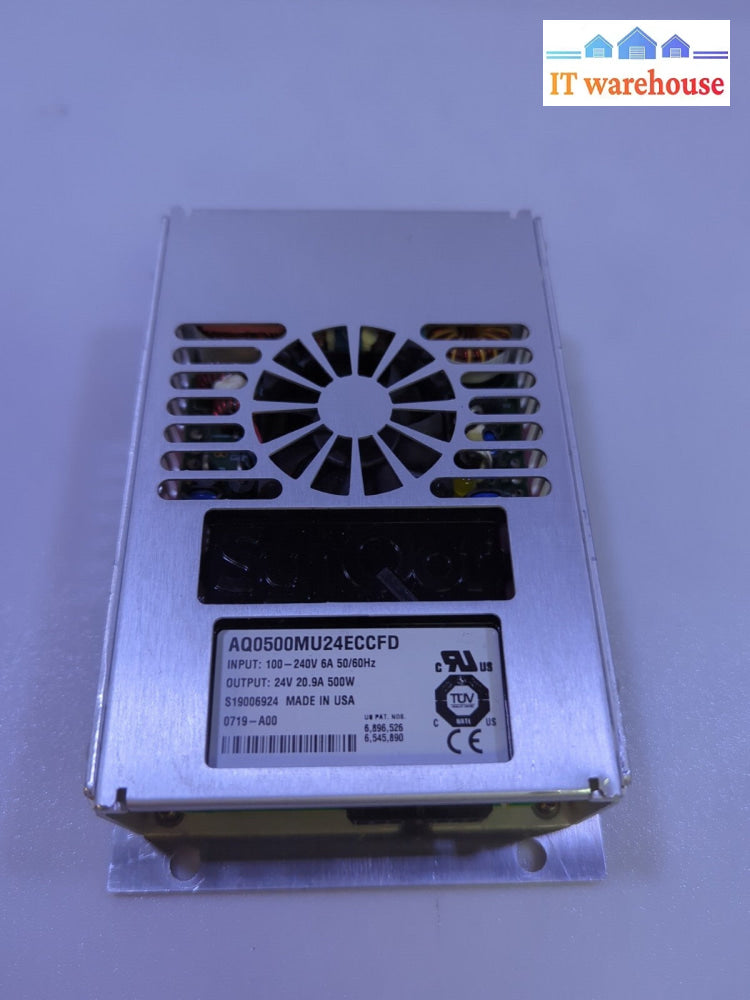 - SYNQOR AQ0500MU24ECCFD Medical Grade AC/DC 16PIN Power Supply 24V 20.9A 500W-
