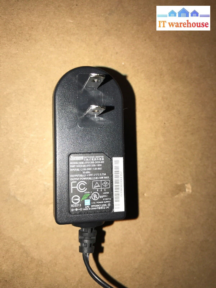 - SYS1308-2424 24V AC Adapter
